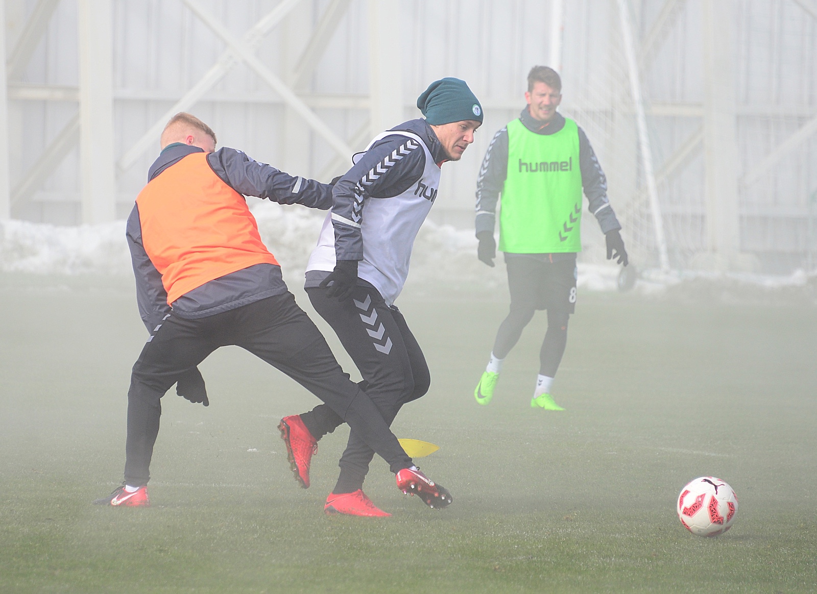 Atiker Konyaspor’umuz günü tek antrenmanla değerlendirdi