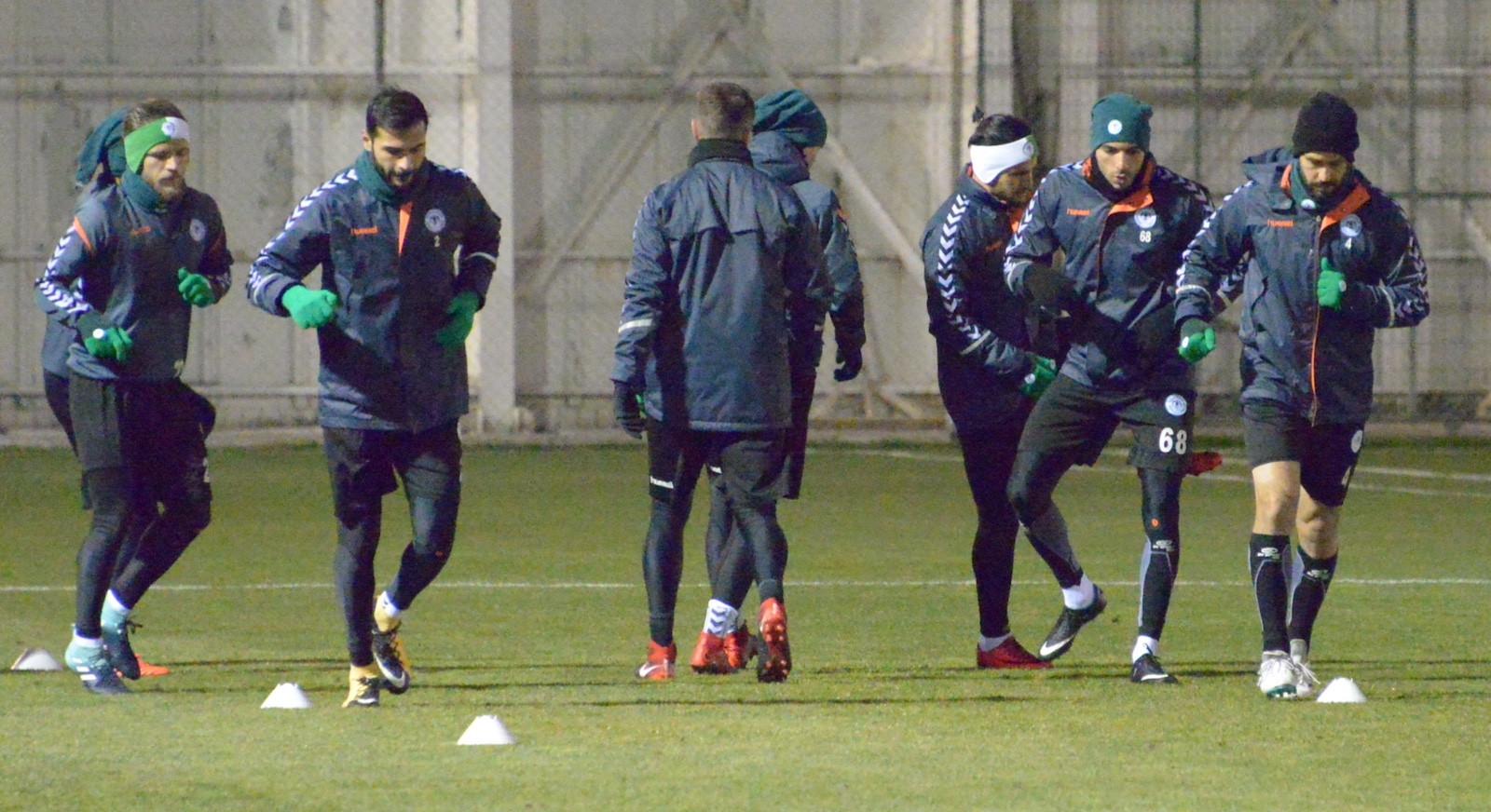 Atiker Konyaspor’umuz O.Marsilya maçının son çalışmasını yaptı