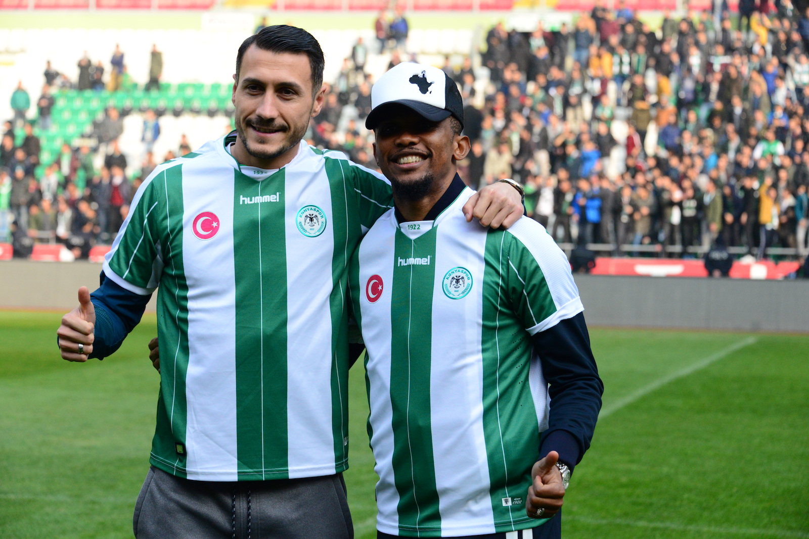 Futbolcumuz Samuel Eto’o resmi sözleşmeyi imzaladı