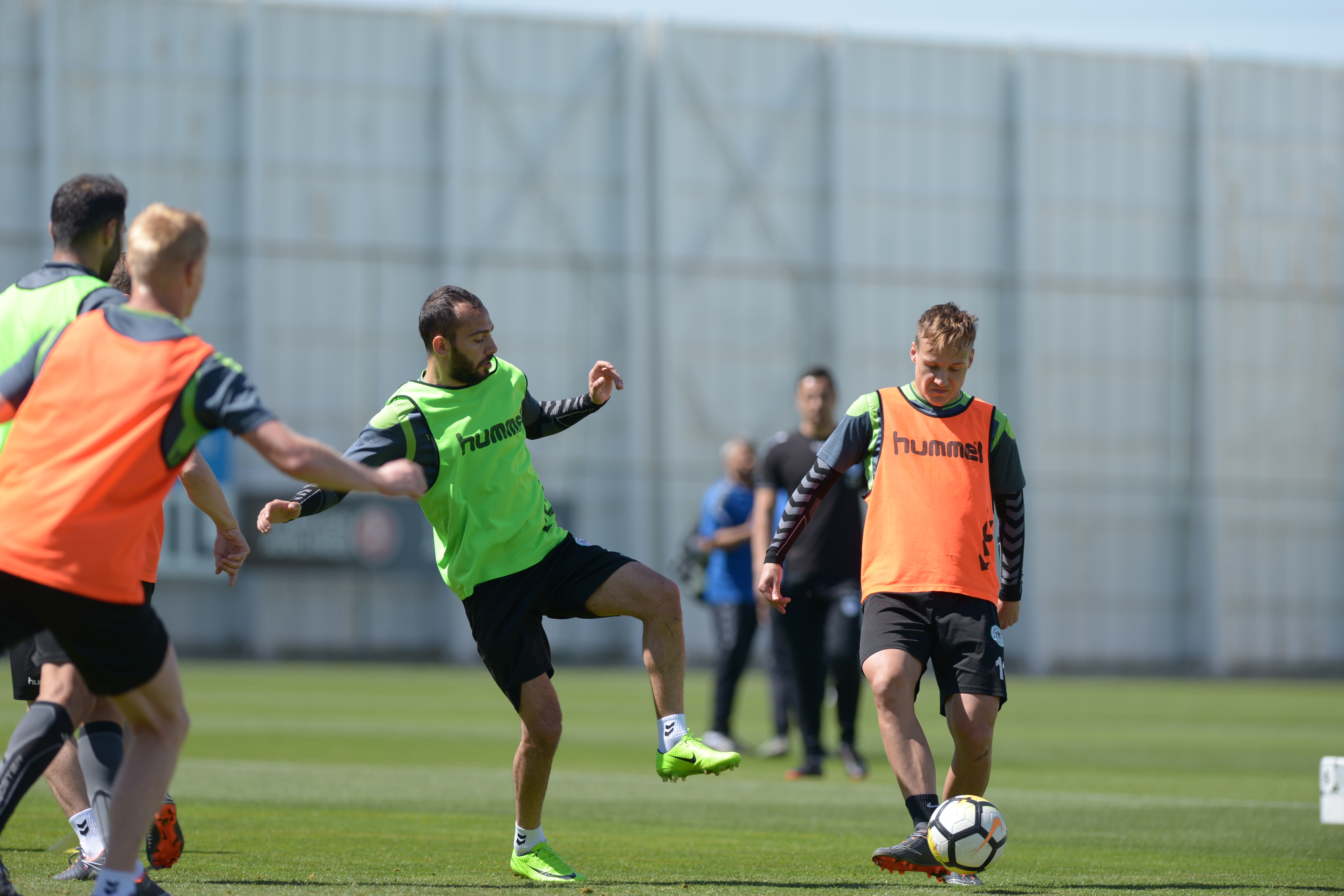 Atiker Konyaspor’umuz taktik çalıştı