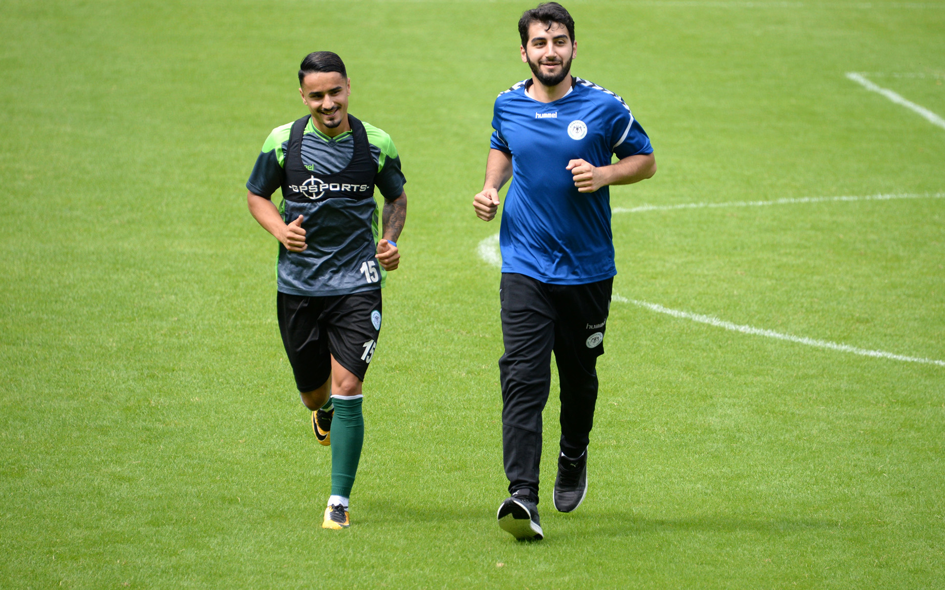 Yeni transferlerimiz Kadir Kaan ve Musa Araz antrenmanlara başladı