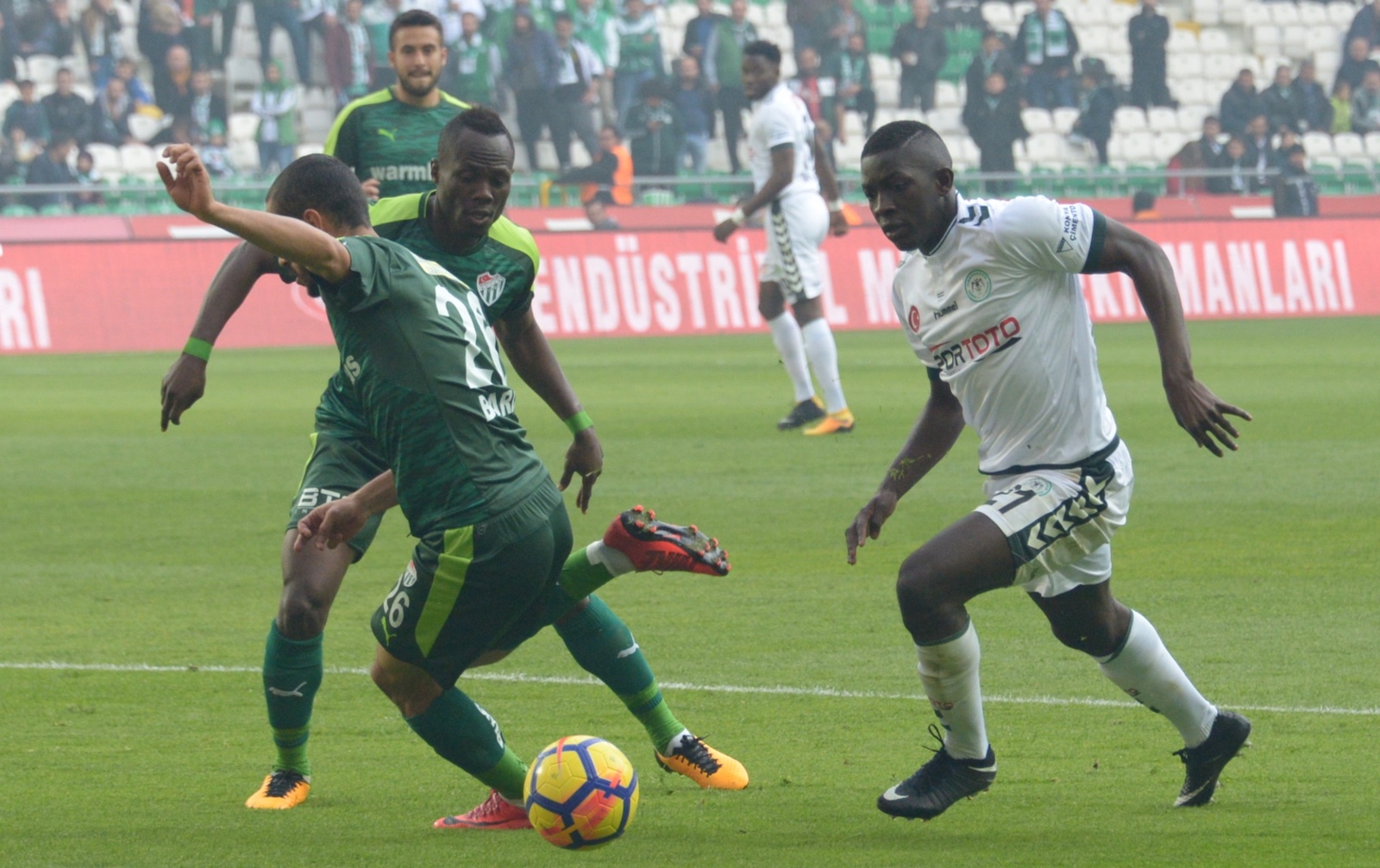 Takımımız 14.hafta maçında Bursaspor’a 3-0 mağlup oldu