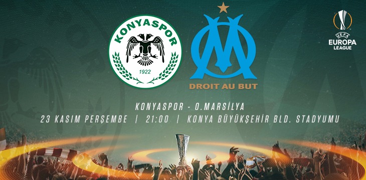 UEFA Avrupa Ligi I Grubu 5.maçında O.Marsilya’yı konuk edeceğiz