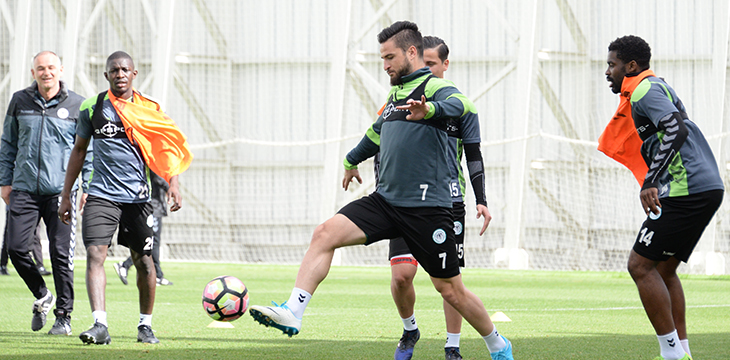Kayserispor maçı hazırlıklarımız devam ediyor