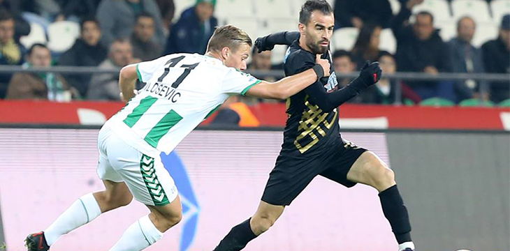Atiker Konyaspor’umuz Antalyaspor ile 1-1 berabere kaldı