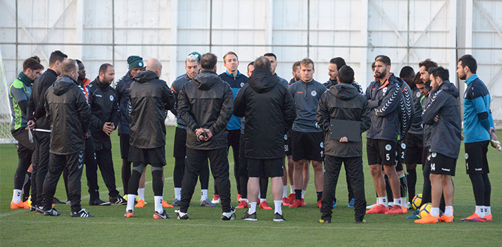 Atiker Konyaspor’umuzda Galatasaray maçı hazırlıkları başladı