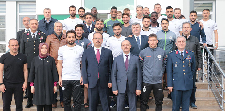 Konya Protokolünden ve siyasilerimizden destek ziyareti