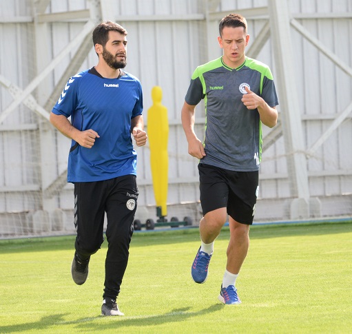 Takımımız T.M. Akhisar Bld.Spor maçının son çalışmasını yaptı
