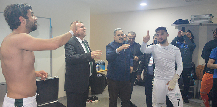 Alınan bu galibiyetten dolayı teknik heyet ve oyuncularımızı kutluyorum