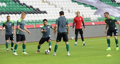 Takımımız A.Alanyaspor maçının hazırlıklarını tamamladı