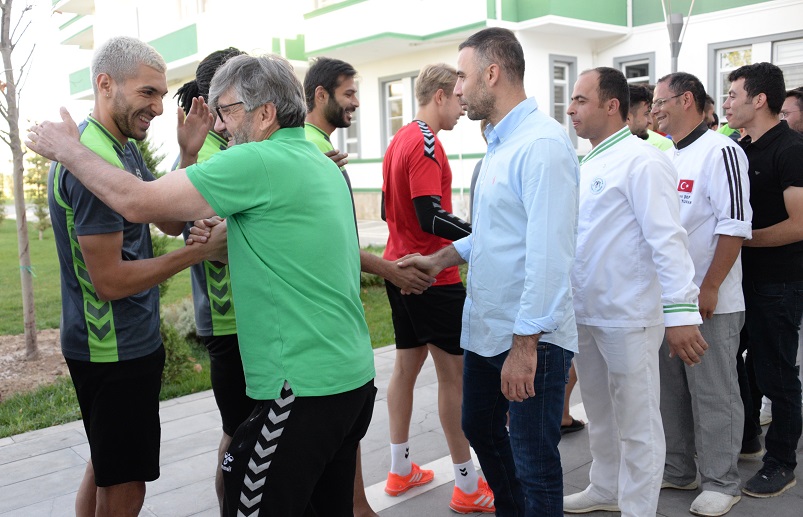 Yöneticilerimiz takımımız ve personelimizle bayramlaştı