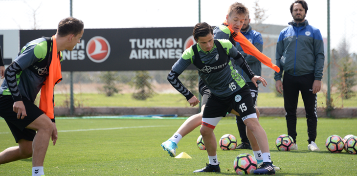 Takımımız Kasımpaşa A.Ş. maçı hazırlıklarına ara vermeden başladı