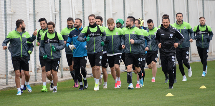 Gaziantepspor lig maçı hazırlıklarımız başladı