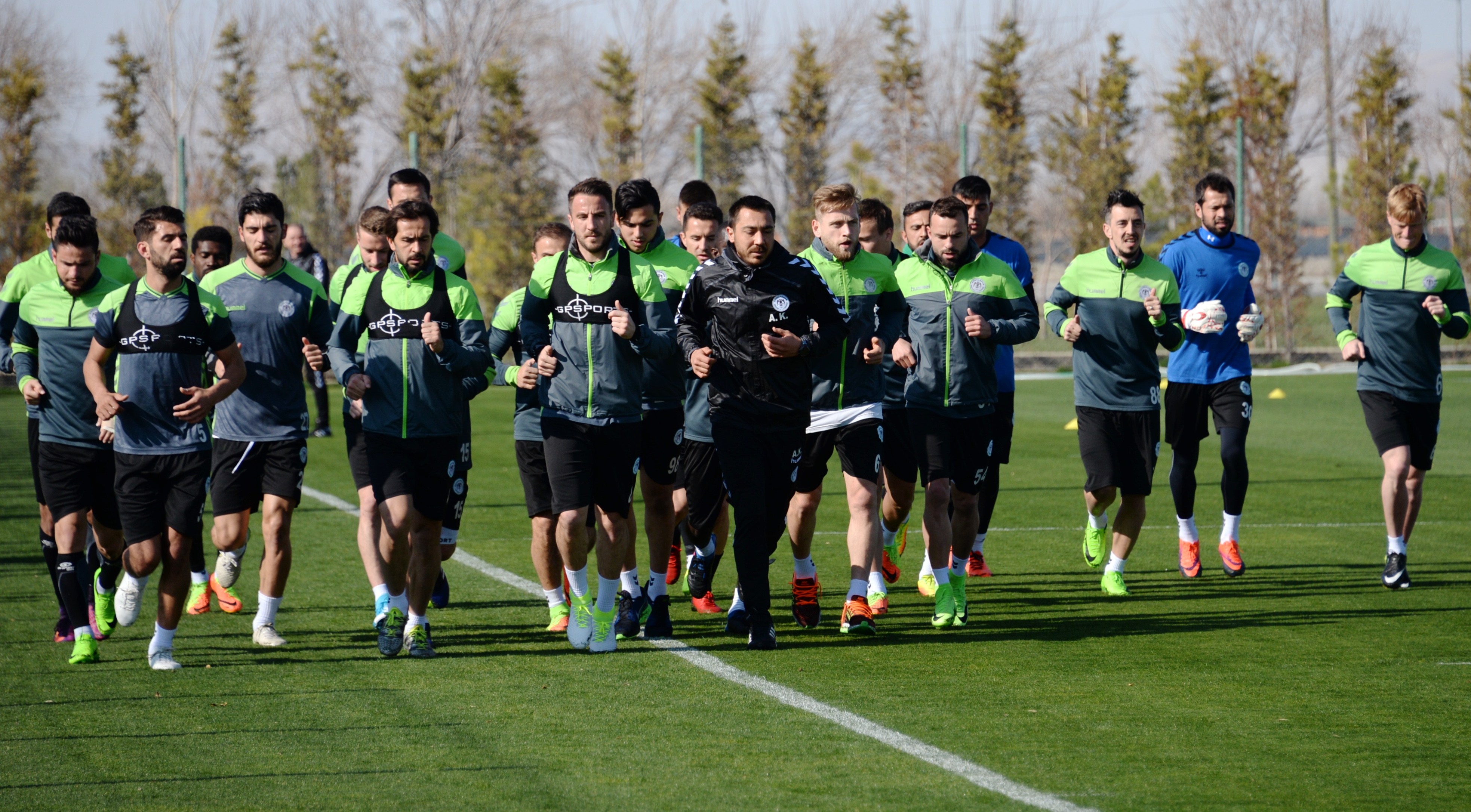 Bursaspor maçı hazırlıklarımız yeniden başladı