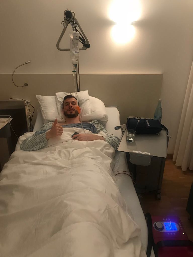 Futbolcumuz Petar Filipovic ameliyat oldu
