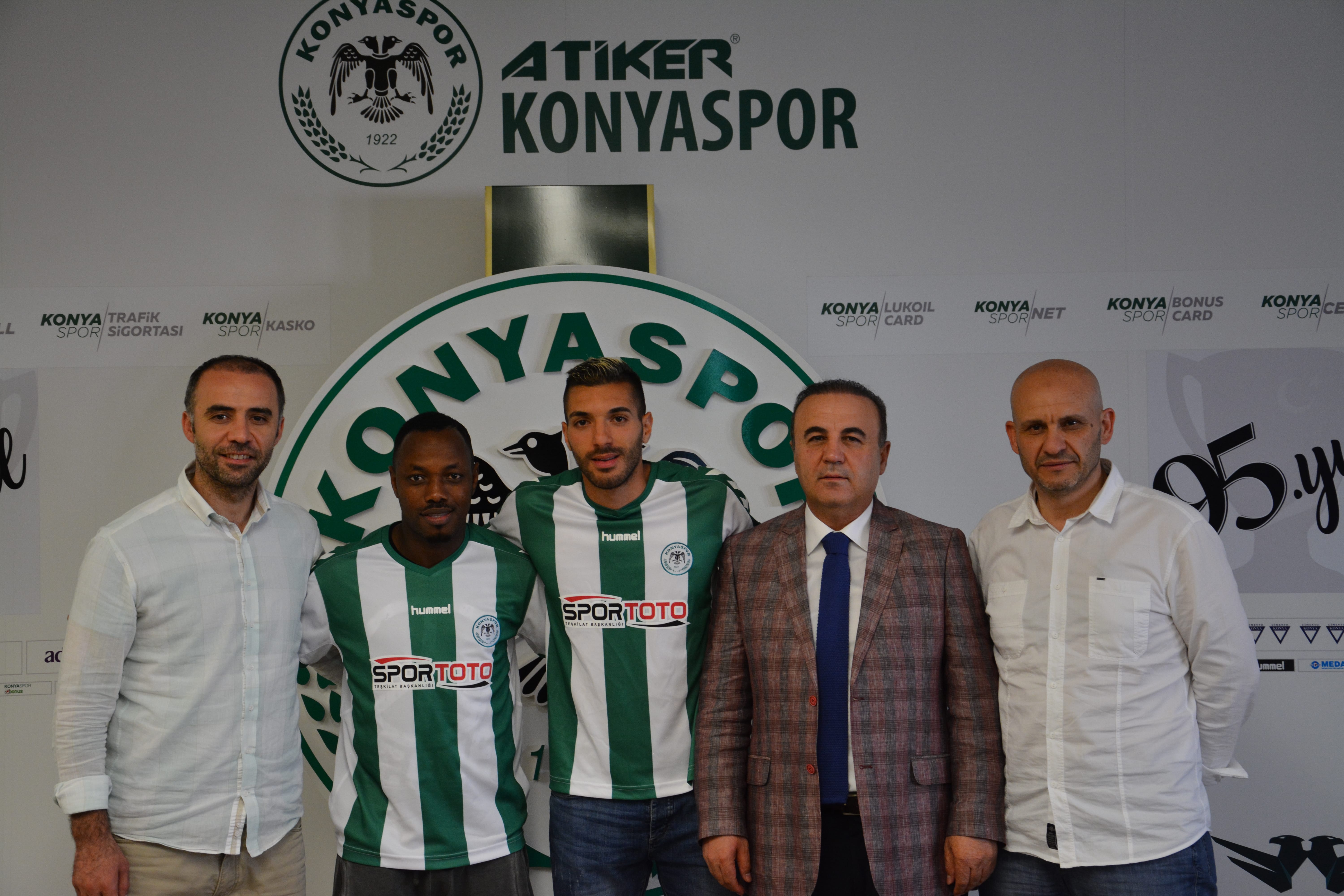 Mehdi Bourabia ve A. Razack Traore Atiker Konyaspor’umuzda…