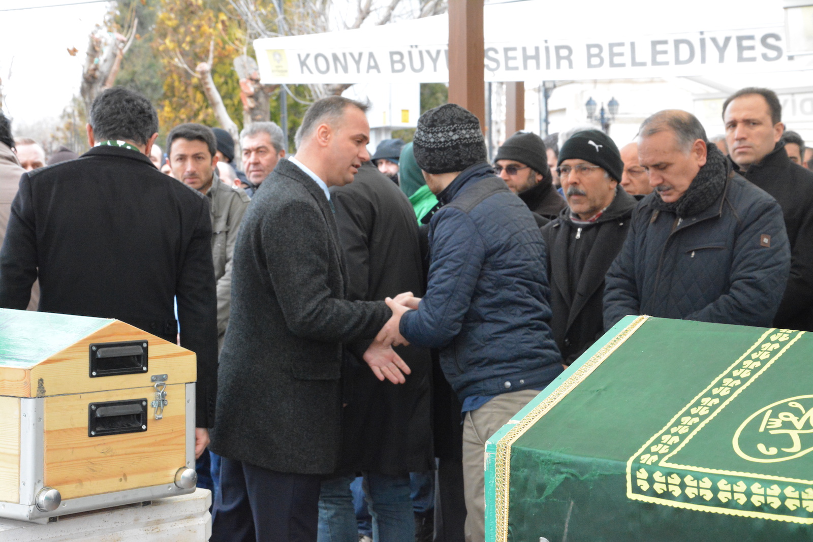 Taraftarımız Şakir Aydın’ı son yolculuğuna uğurladık