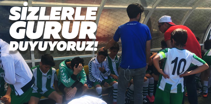 SİZLERLE GURUR DUYUYORUZ!