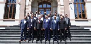 Büyükşehir Belediye Başkanımızı Ziyaret Ettik