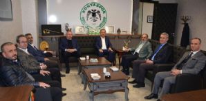 Kulübümüze nezaket ziyaretleri sürüyor 
