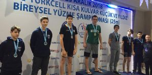 Yüzücümüz İbrahim Etem Akırşan Türkiye şampiyonu
