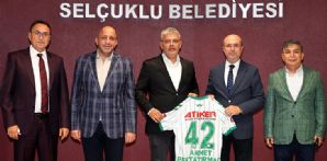 Selçuklu Belediye Başkanımızı ziyaret ettik