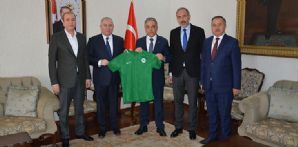 Valimiz Cüneyit Orhan Toprak’a Hayırlı Olsun Ziyareti 