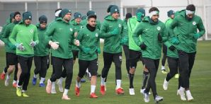 Atiker Konyaspor’umuz Trabzonspor maçının son çalışmasını yaptı