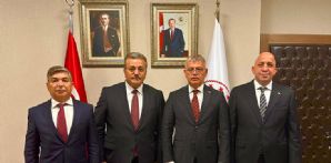Çalışma ve Sosyal Güvenlik Bakan Yardımcısı Sayın Faruk Özçelik'i ziyaret ettik