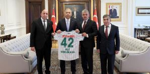 İçişleri Bakanımız Sayın Ali Yerlikaya'yı ziyaret ettik