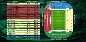 Göztepe maçı biletleri Perşembe günü saat 11.00'de satışa çıkıyor