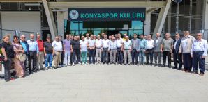 Konya Eşrafı Başkanımız Ömer Atiker'i ziyaret etti