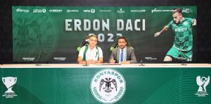 Erdon Daci 2023’e kadar Konyaspor’umuzda!