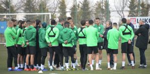 Atiker Konyaspor’umuz günü tek antrenmanla değerlendirdi