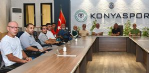 Konyaspor Engelli Taraftarlar Derneği'nden kulübümüze ziyaret