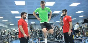 Oyuncularımıza Dikey Sıçrama Testi Uygulandı