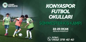 Futbol Okullarımızdan Sömestr Kış Kampı Projesi