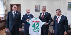 İçişleri Bakan Yardımcımız Sayın Mehmet Sağlam'ı ziyaret ettik