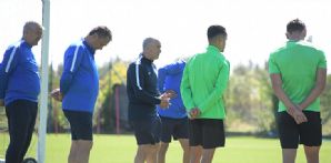 Takımımız Kayserispor ile oynayacağı maçın hazırlıklarını tamamladı