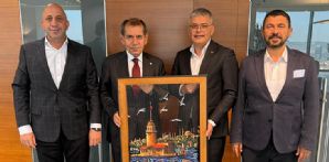 Galatasaray Kulübü Başkanı Sayın Dursun Özbek'i ziyaret ettik