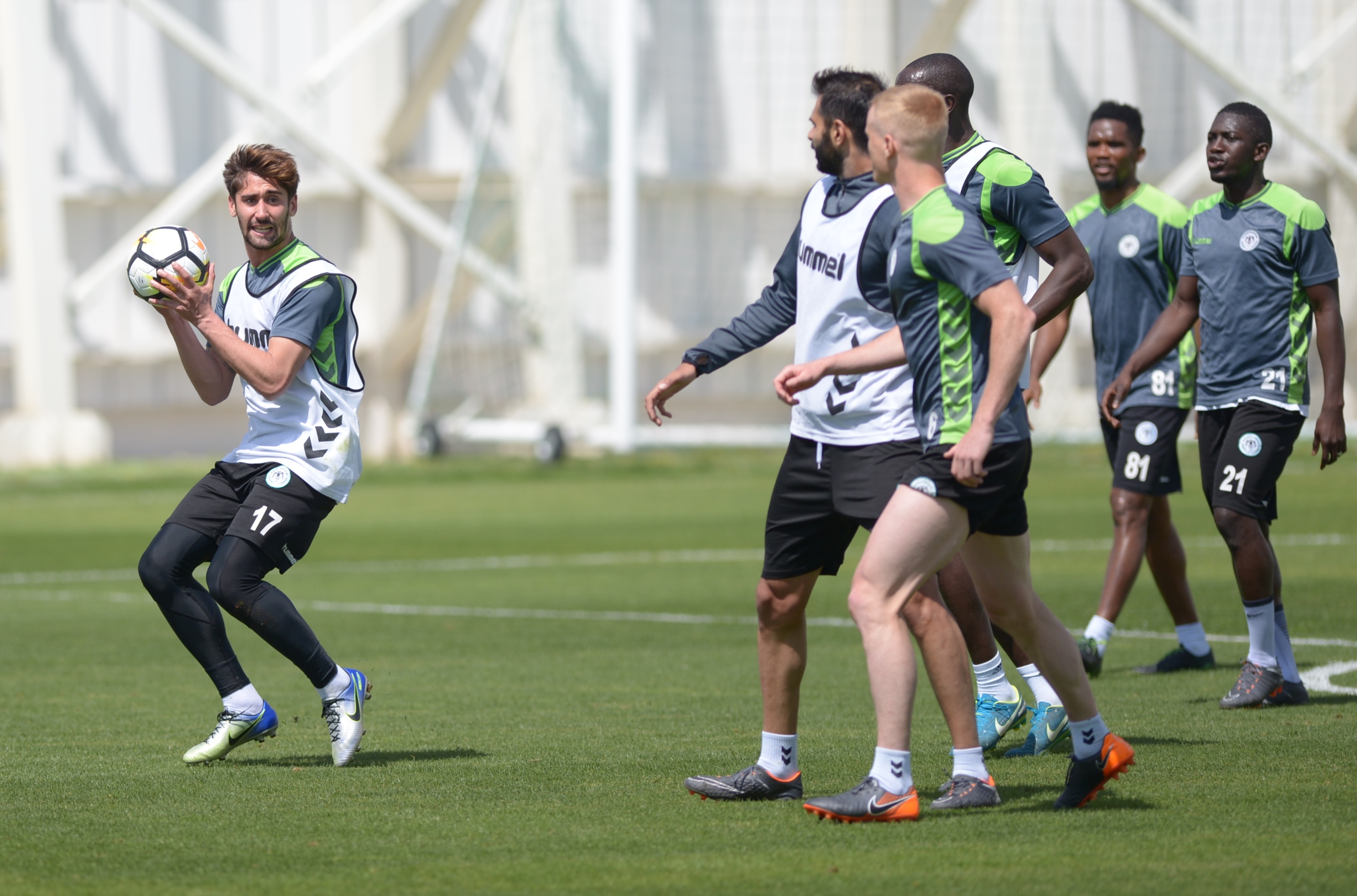 Atiker Konyaspor’umuz Antalyaspor maçının son çalışmasını yaptı