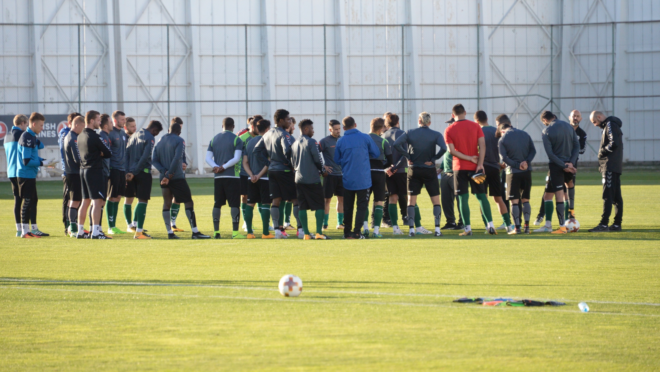 Atiker Konyaspor’umuz Salzburg maçının hazırlıklarını tamamladı