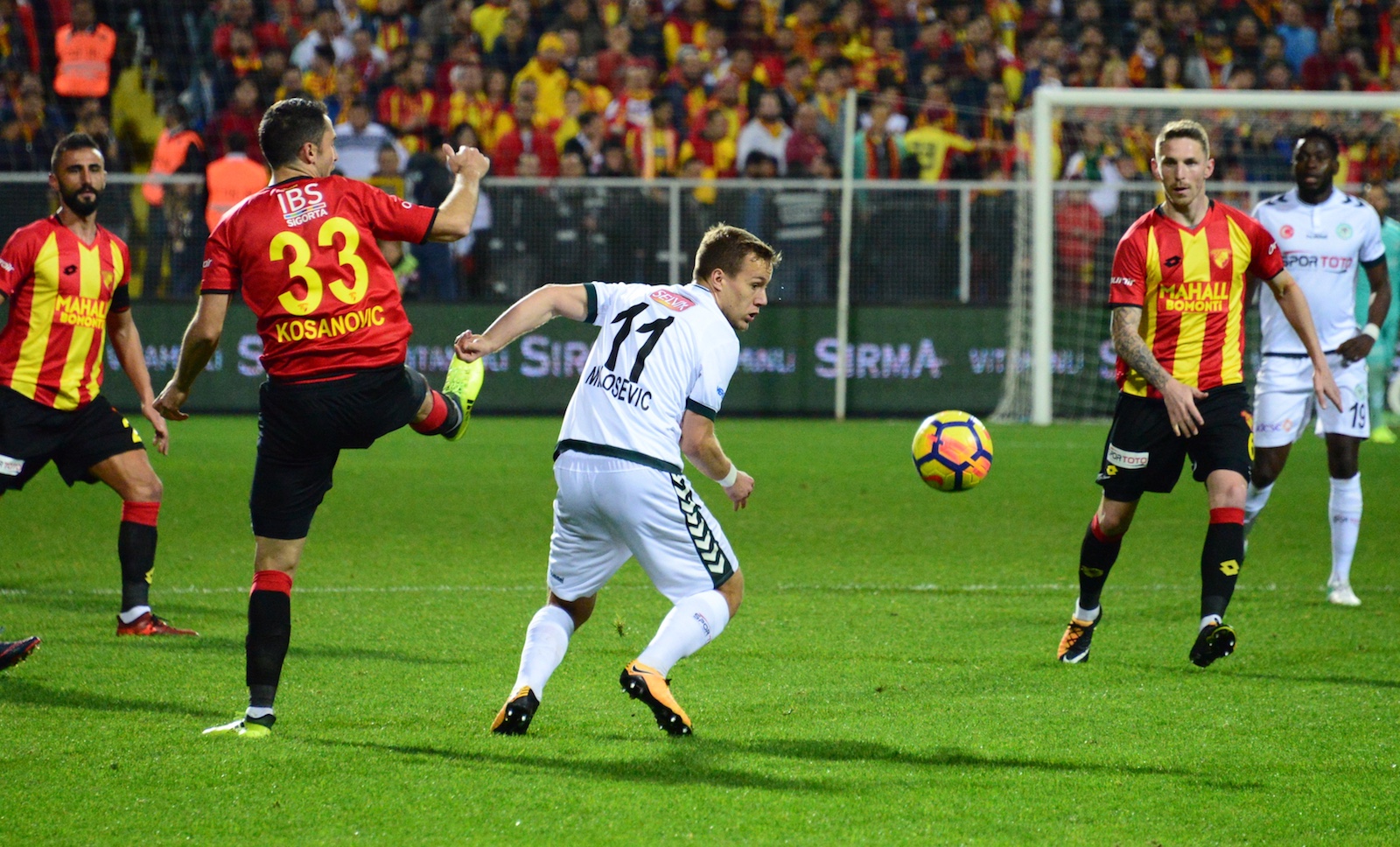 Göztepe’ye deplasmanda 1-0 mağlup olduk