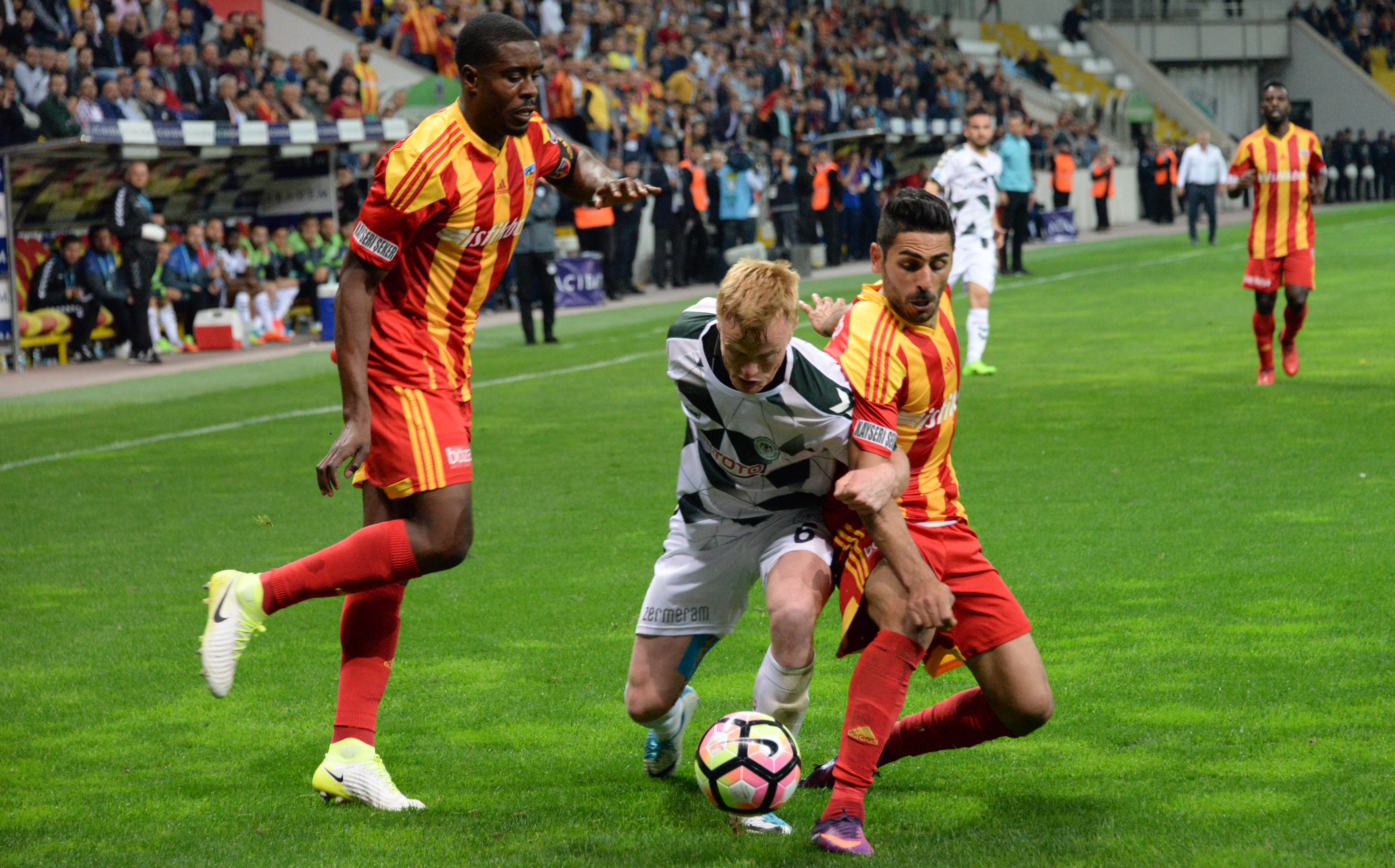 Kayserispor’a deplasmanda 2-1 mağlup olduk