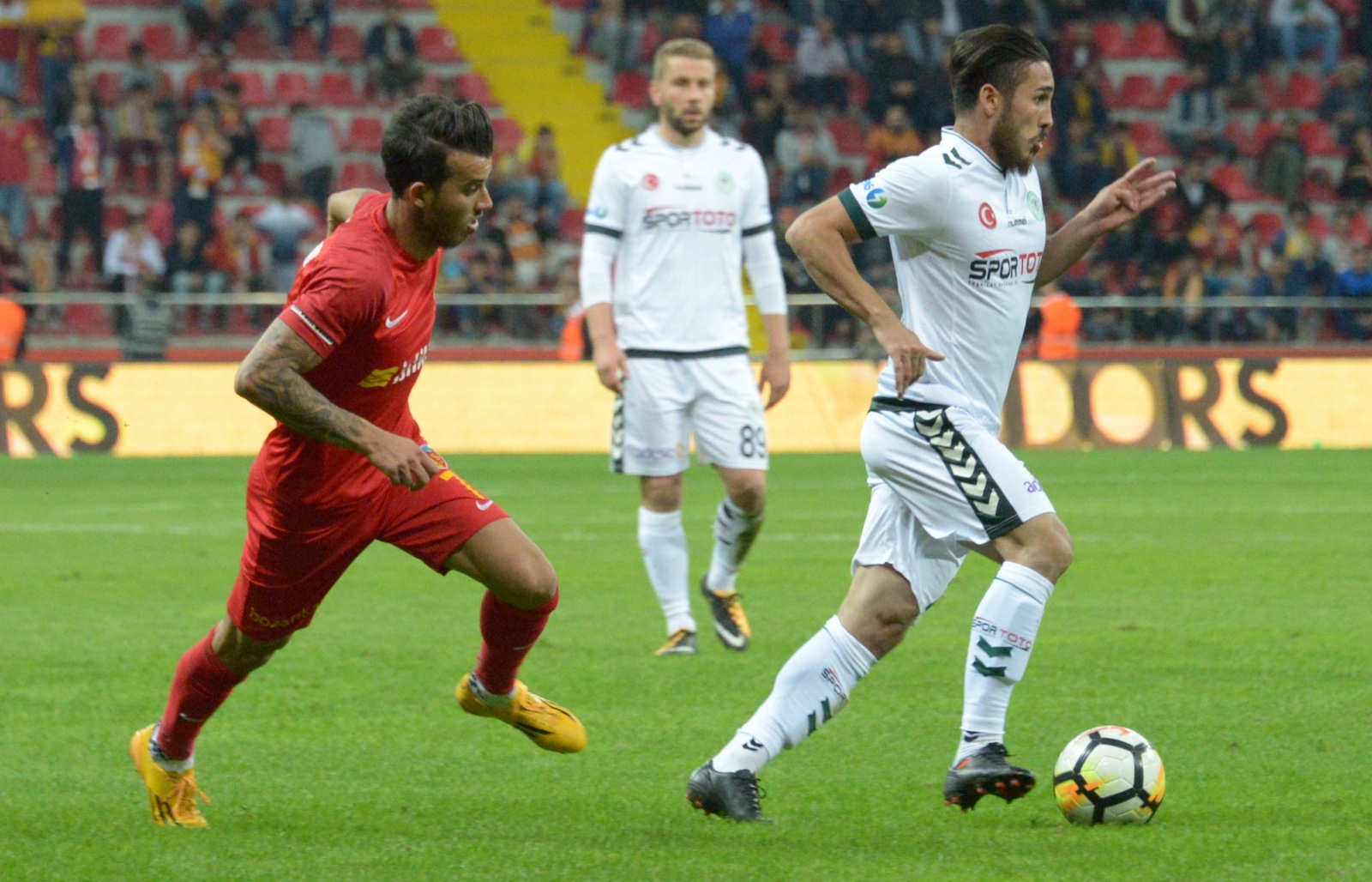 Takımımız deplasmanda Kayserispor’a 2-1 mağlup oldu