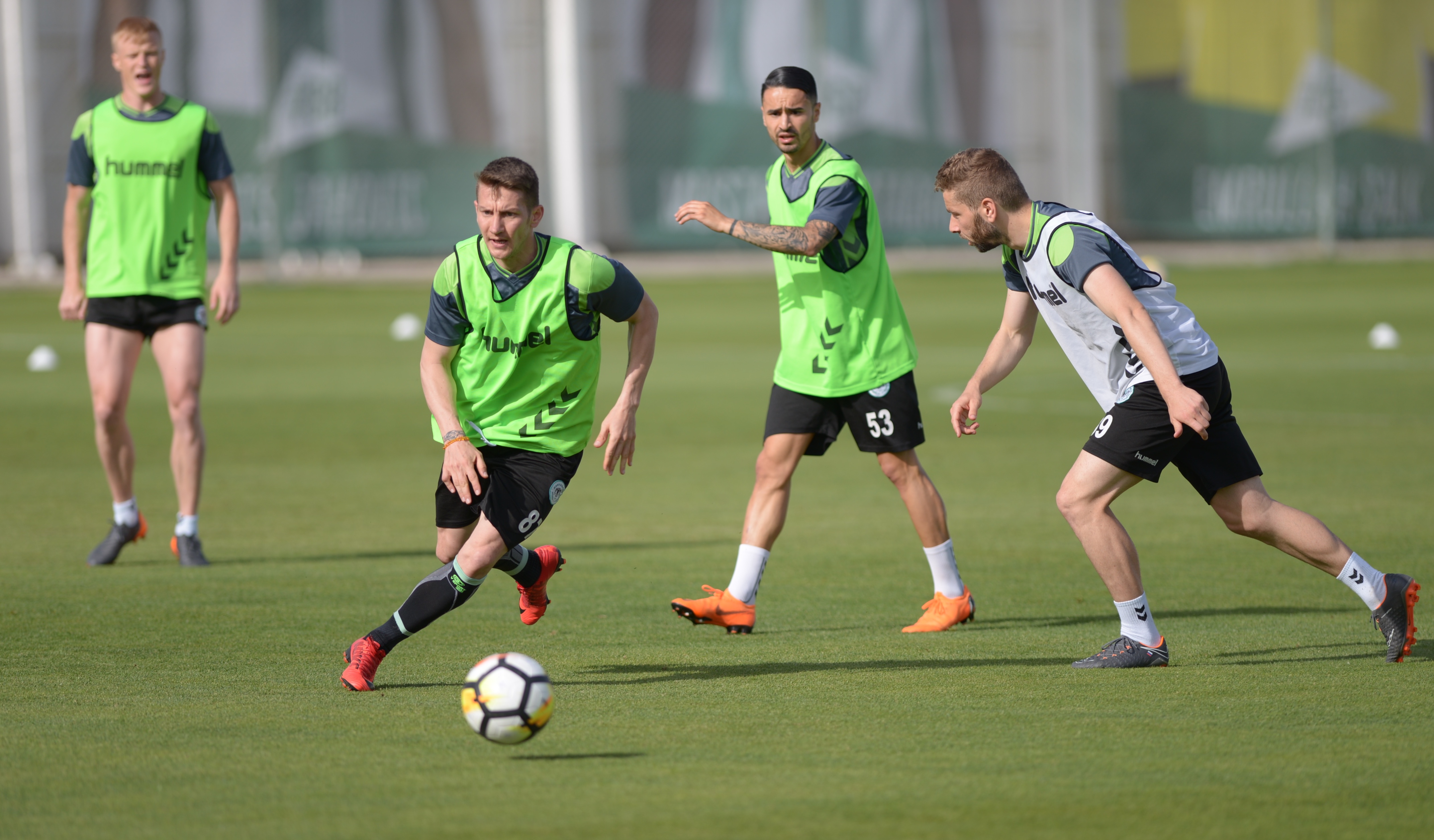 Atiker Konyaspor’umuzda K.Karabükspor maçı hazırlıkları devam etti