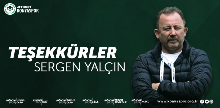 Teşekkürler Sergen Yalçın