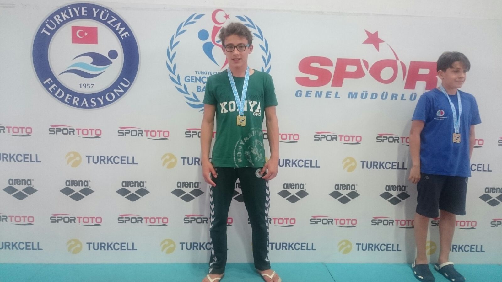 Atiker Konyaspor’lu yüzücümüz 4 stilde Türkiye şampiyonluğu kazandı