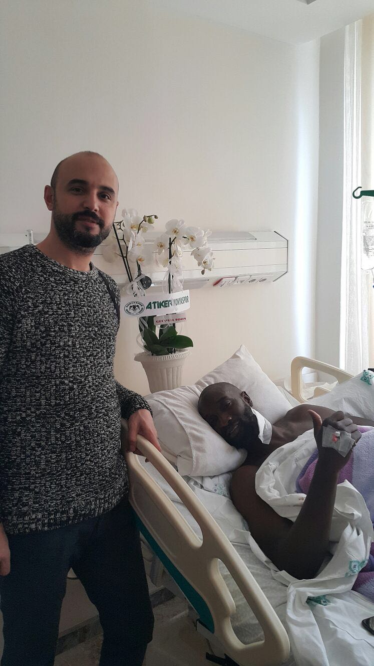 Oyuncumuz Mustapha Yatabare ameliyat oldu