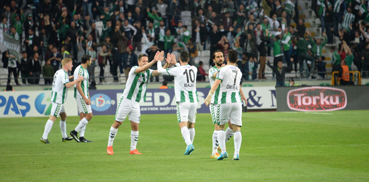Atiker Konyaspor’umuz Bursaspor’u 2-0 mağlup etti
